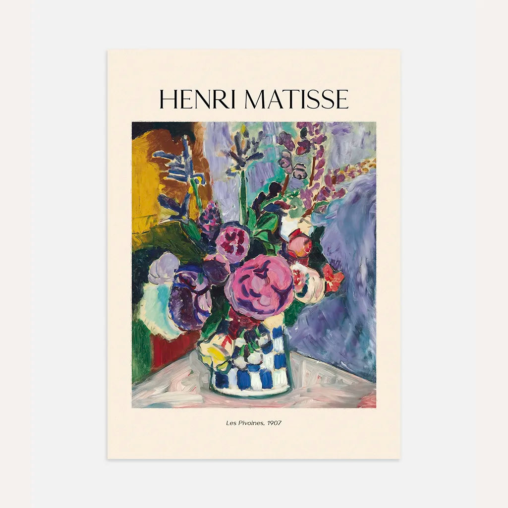 Henri Matisse Poster – Pioenrozen
