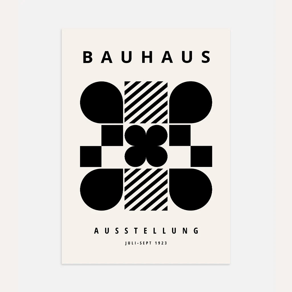 Bauhaus Geometrie Vormen Poster