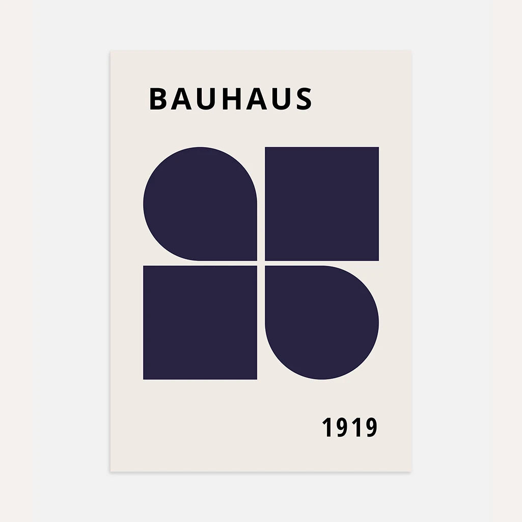 Bauhaus 1919 Klassiek Poster