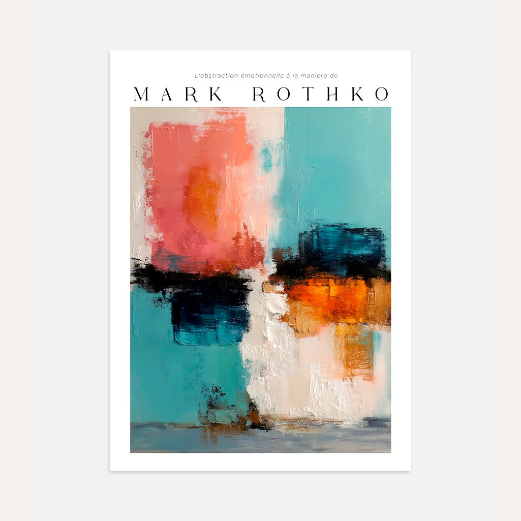 Rothko Poster Pastel