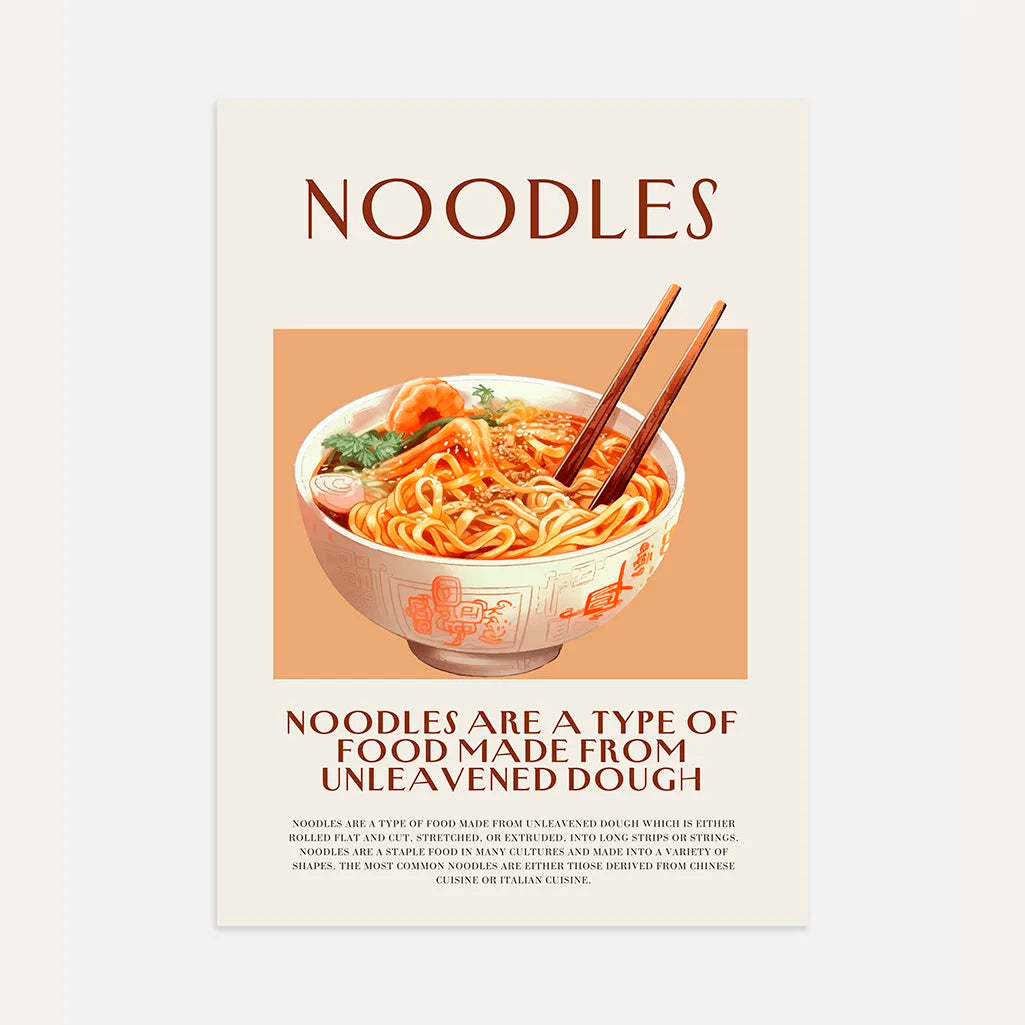 Japanse Ramen Poster