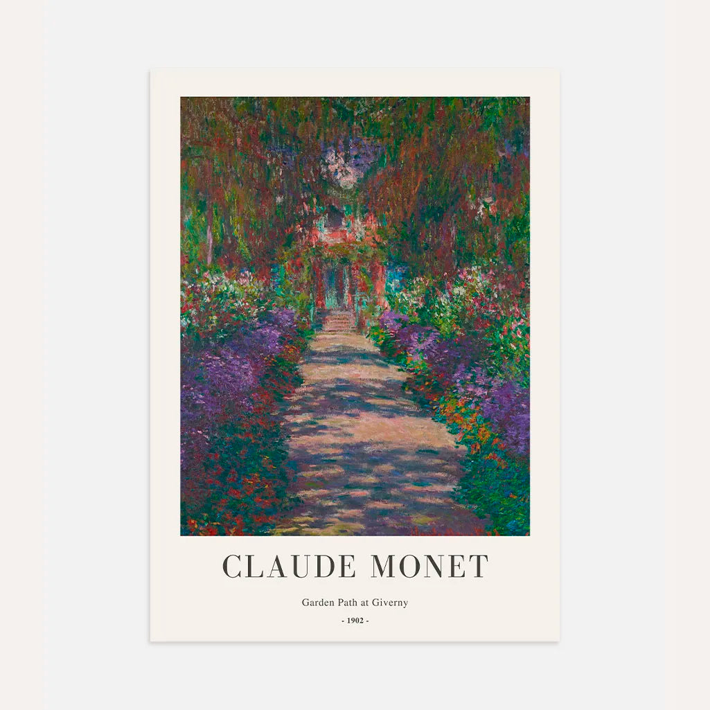 Claude Monet Poster – Tuinpad in Giverny