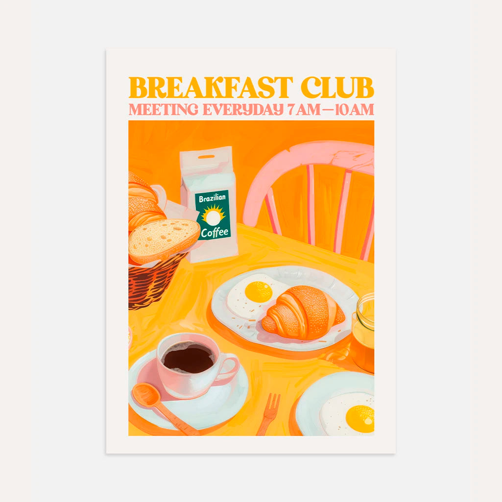 Ontbijt Club Poster