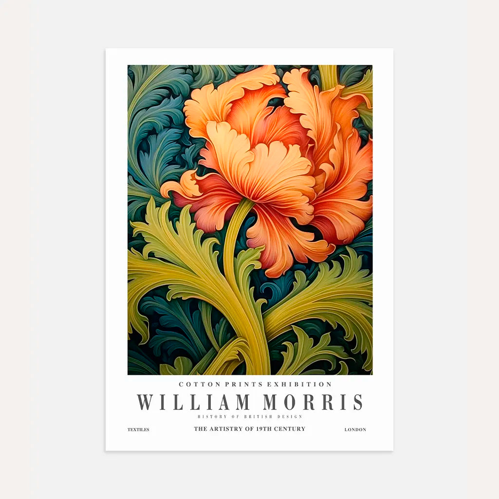 Poster – Morris Bloemenpatroon