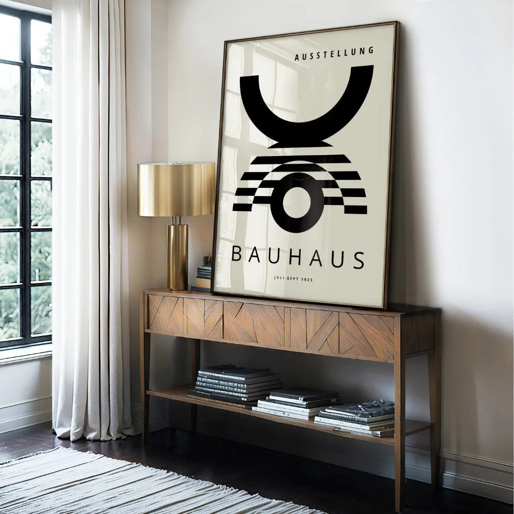 Bauhaus Geometrische Vormen Poster