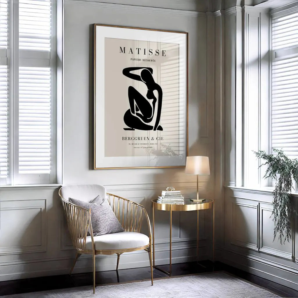 Henri Matisse – Nu Bleu Naakt Poster