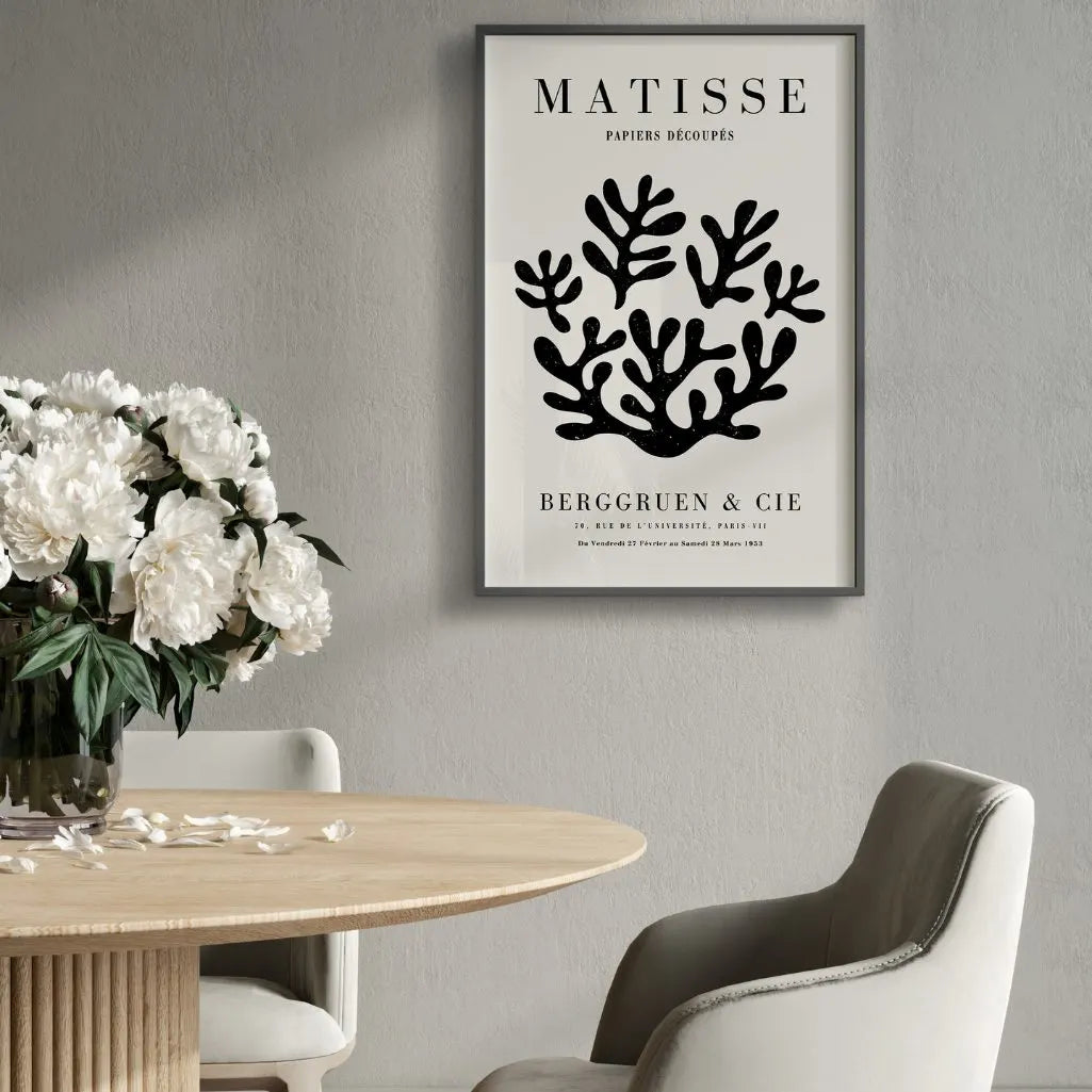 Henri Matisse – Zwarte Koralen Poster