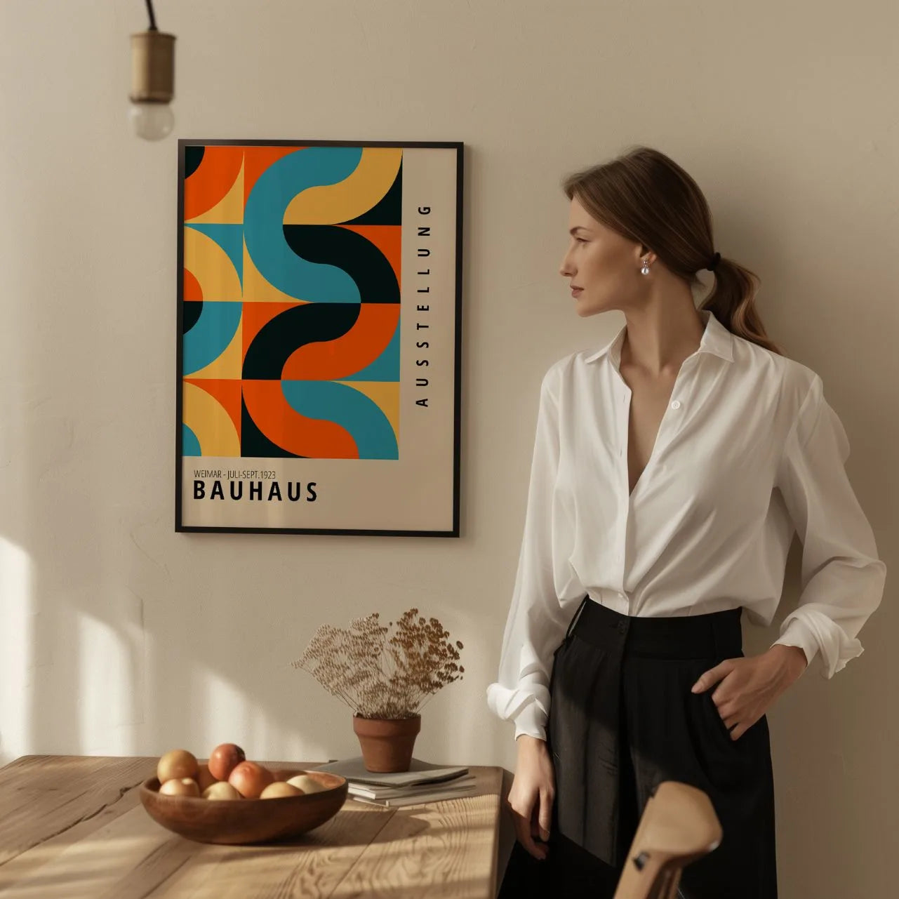 Bauhaus Golvende Energie Poster