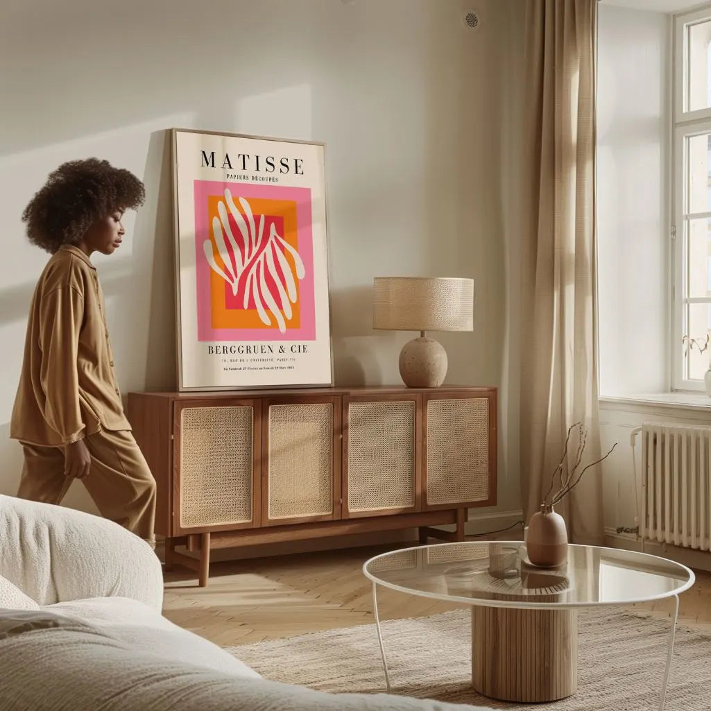 Matisse Koraal Warm Poster