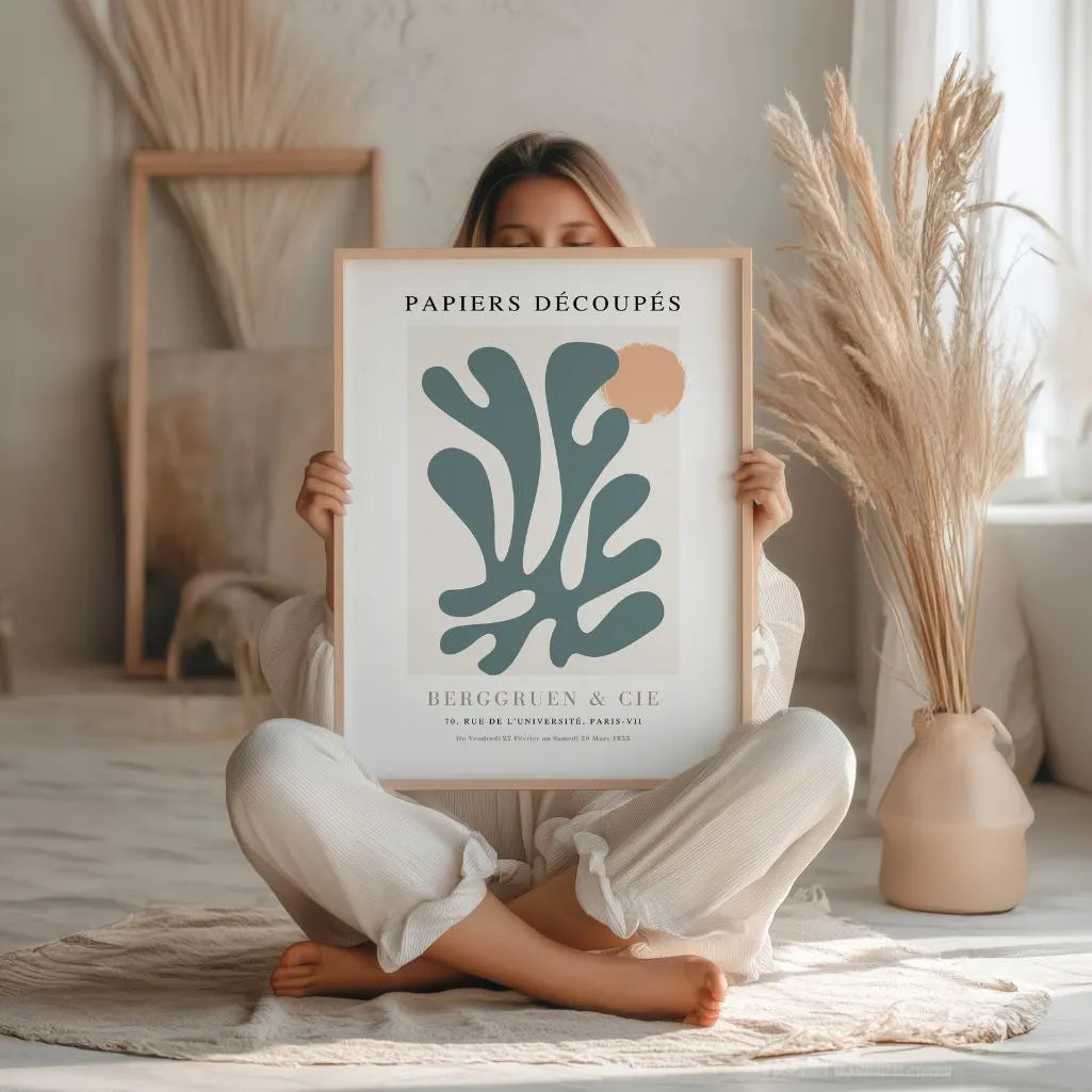 Matisse Saliegroen Botanisch Poster