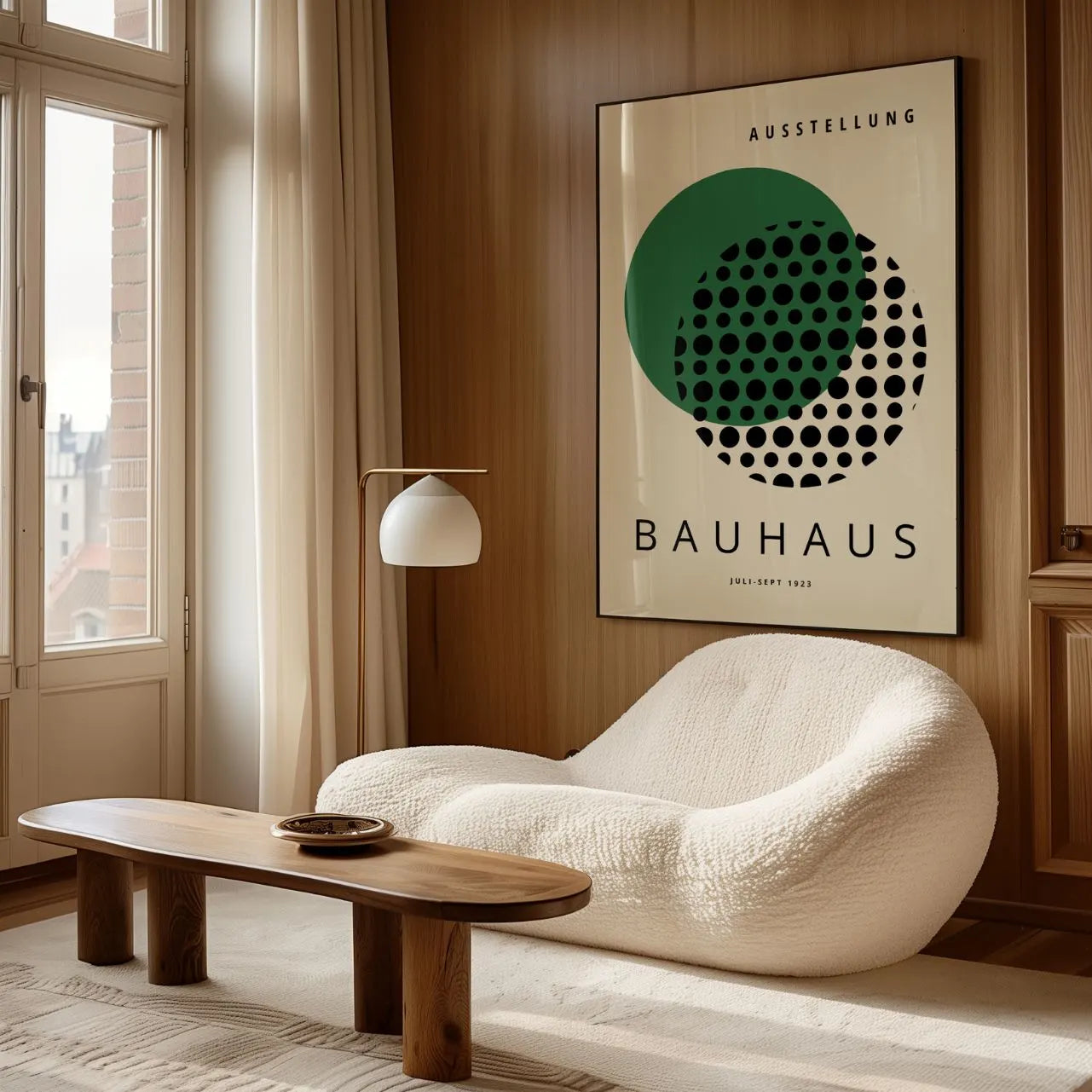 Bauhaus Stippen Balans Poster