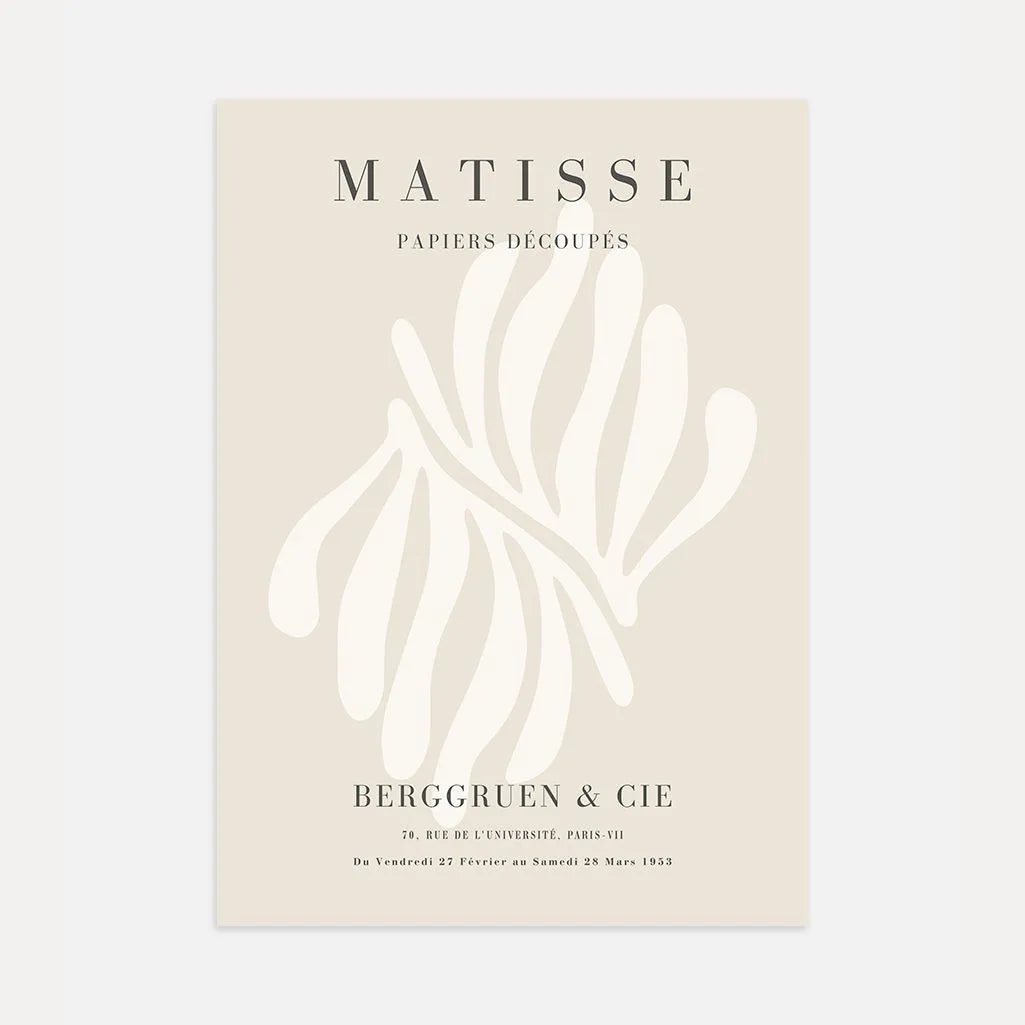 Matisse Beige Licht Poster