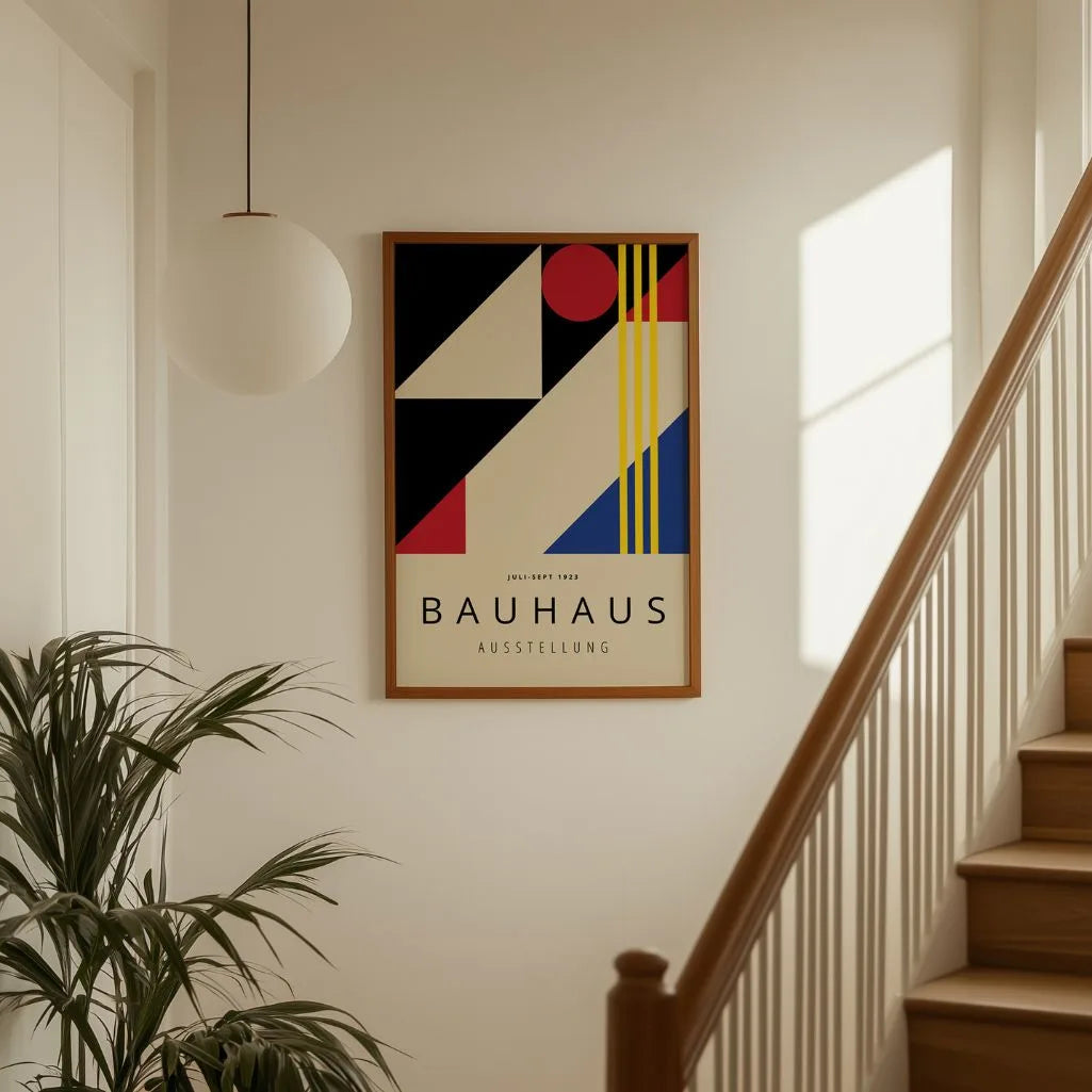 Bauhaus Primaire Kleuren Poster