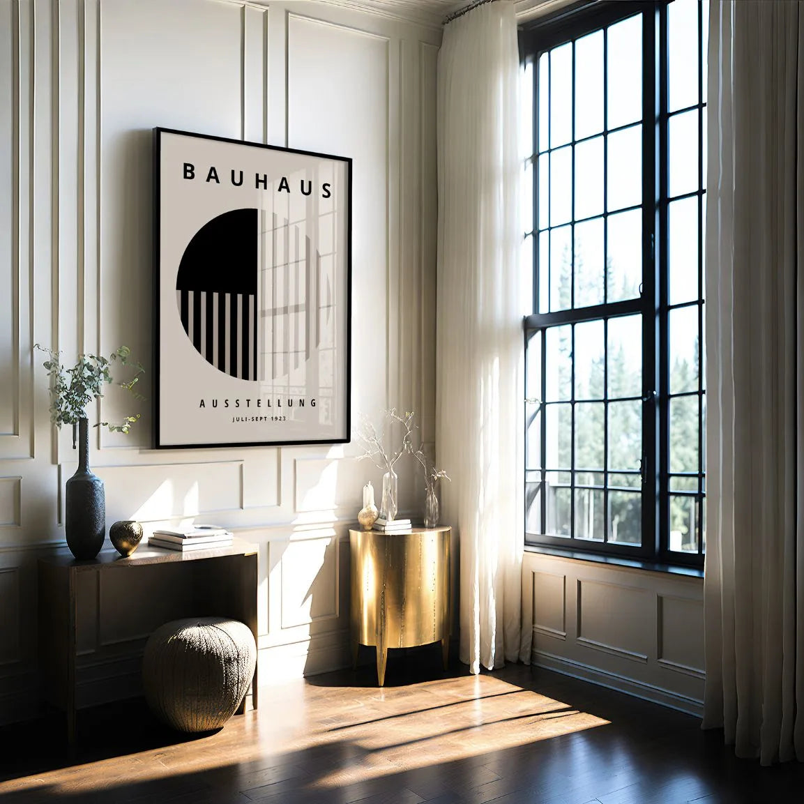 Bauhaus Cirkel Poster