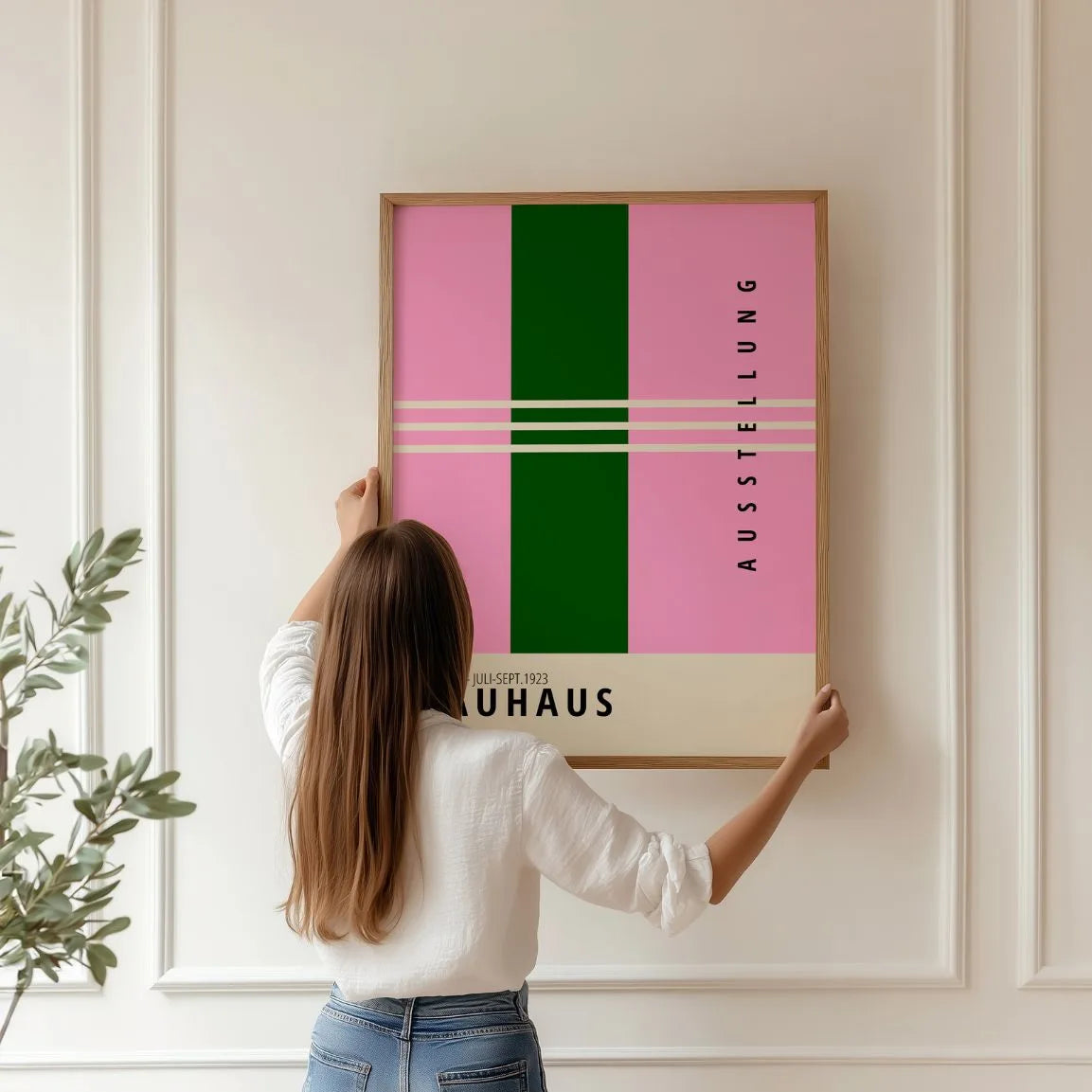 Bauhaus Groene Lijn Poster