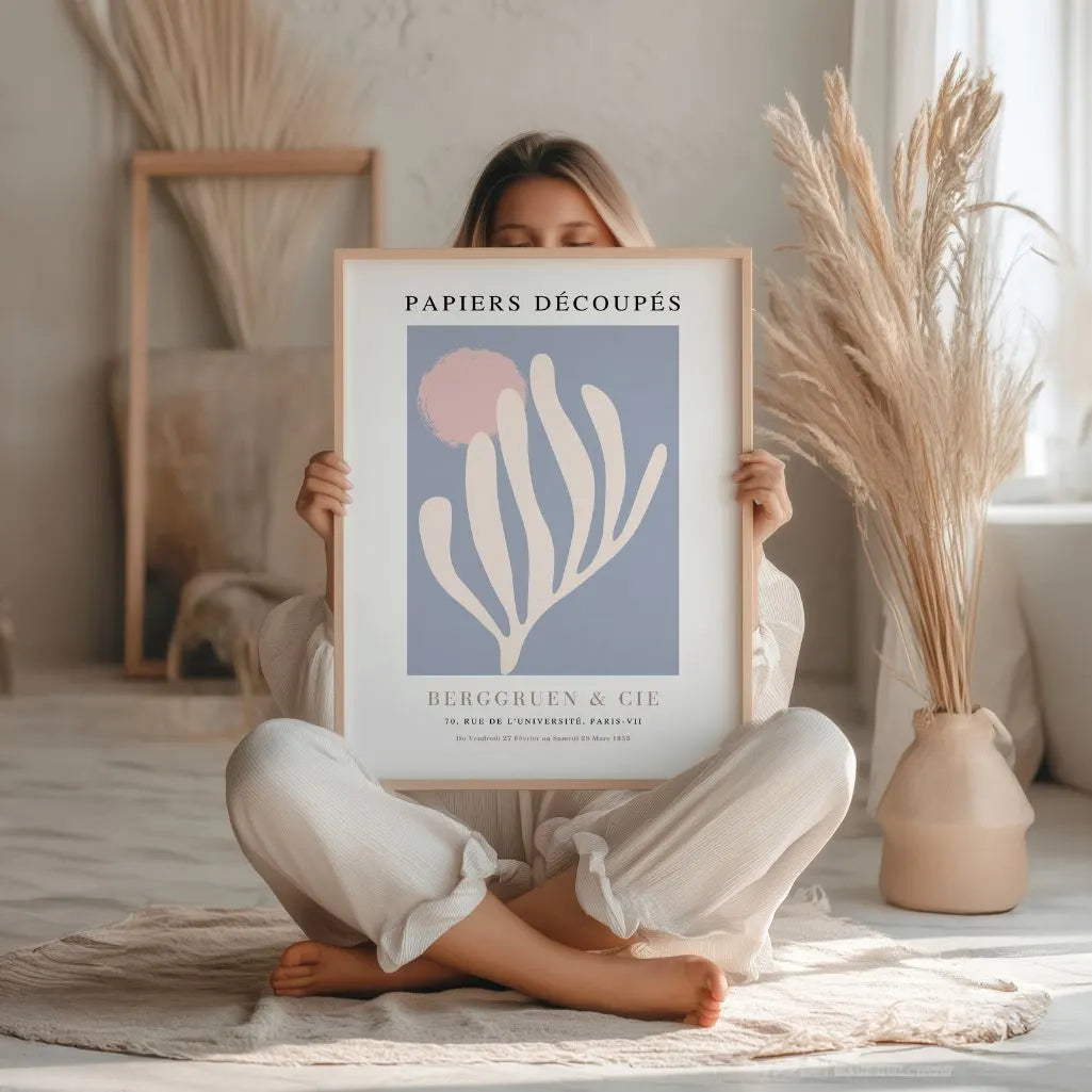 Matisse Lichtblauw Rust Poster