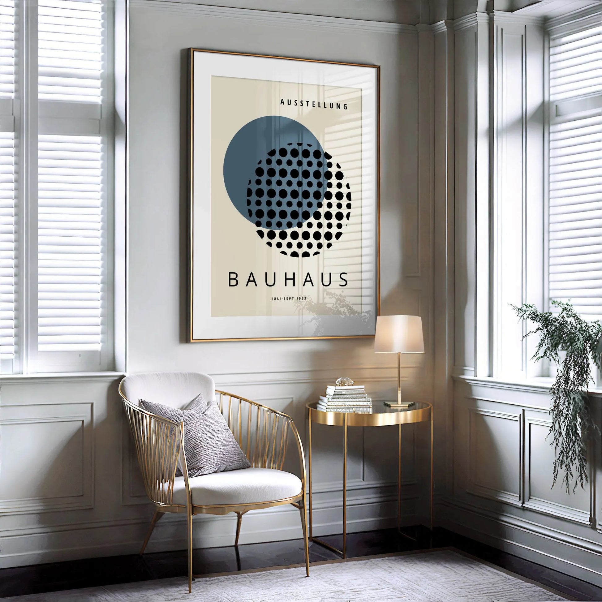 Bauhaus Marine Stilte Poster