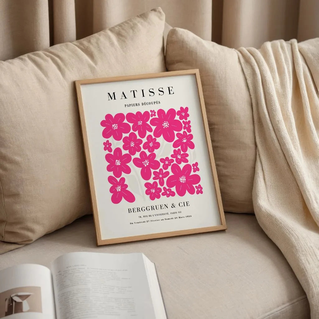 Henri Matisse Vrolijke Bloemen Poster