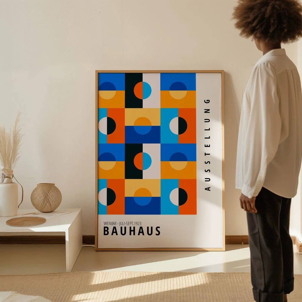 Bauhaus Kleurharmonie Poster