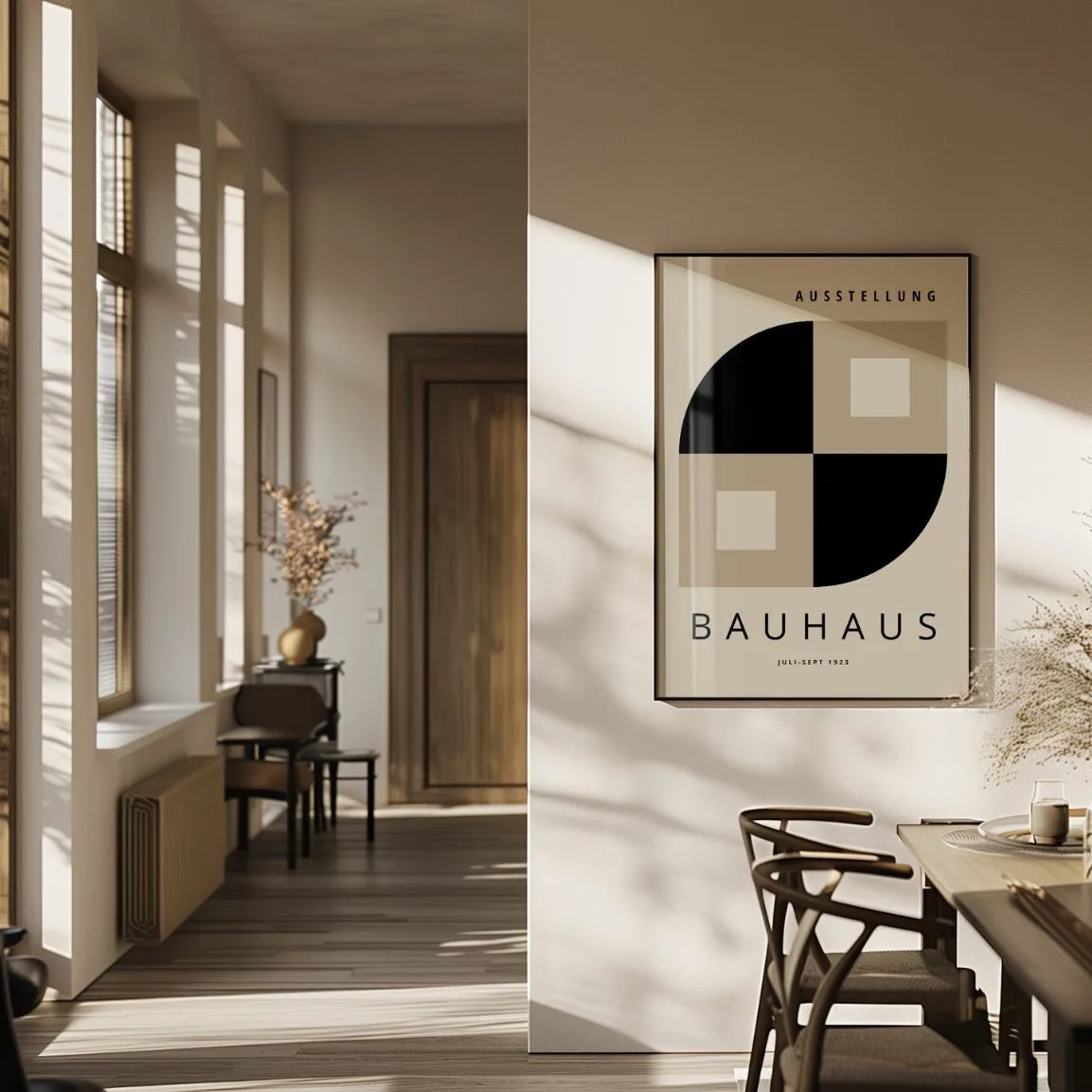 Bauhaus Modernistische Figuren Poster