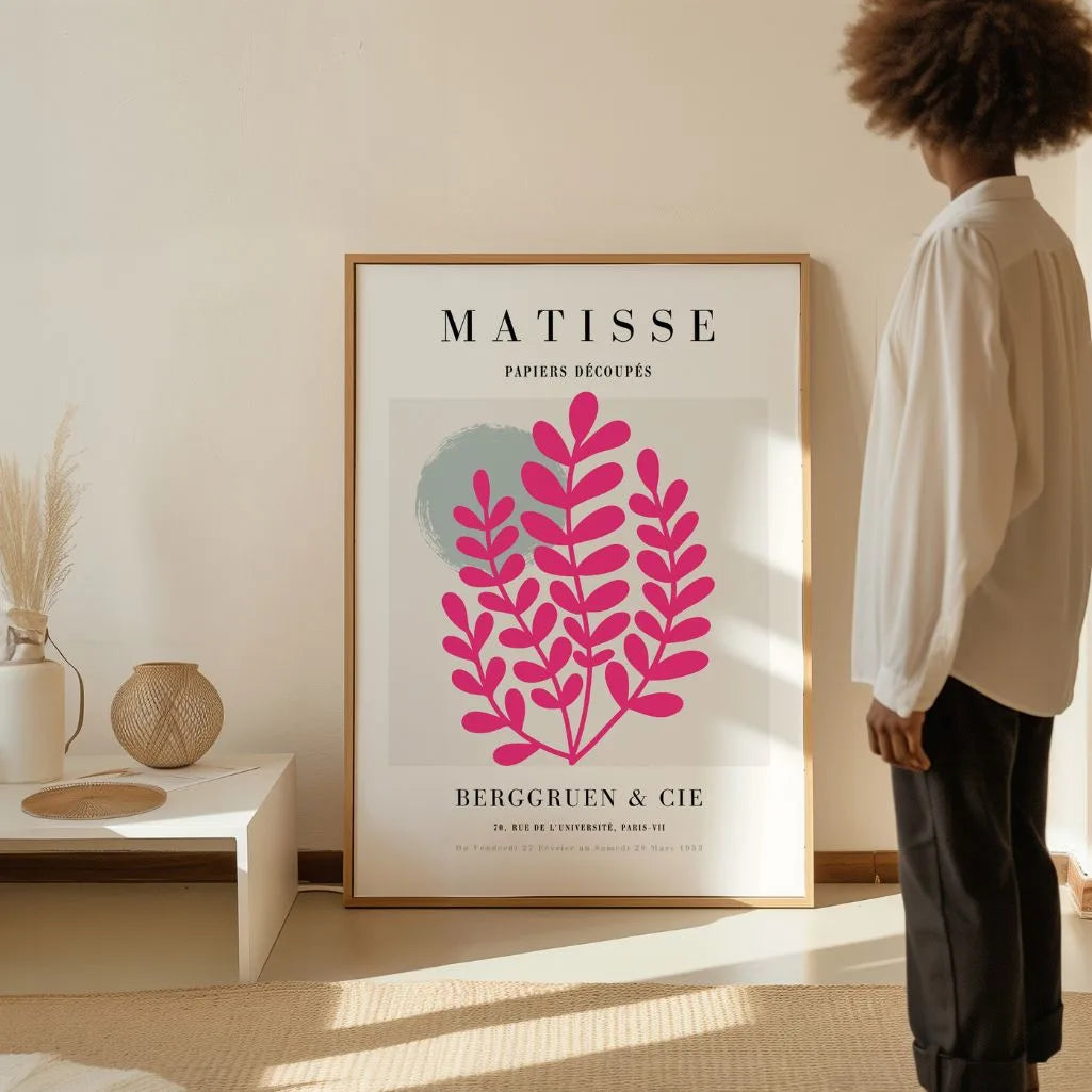 Matisse Roze Tak Poster