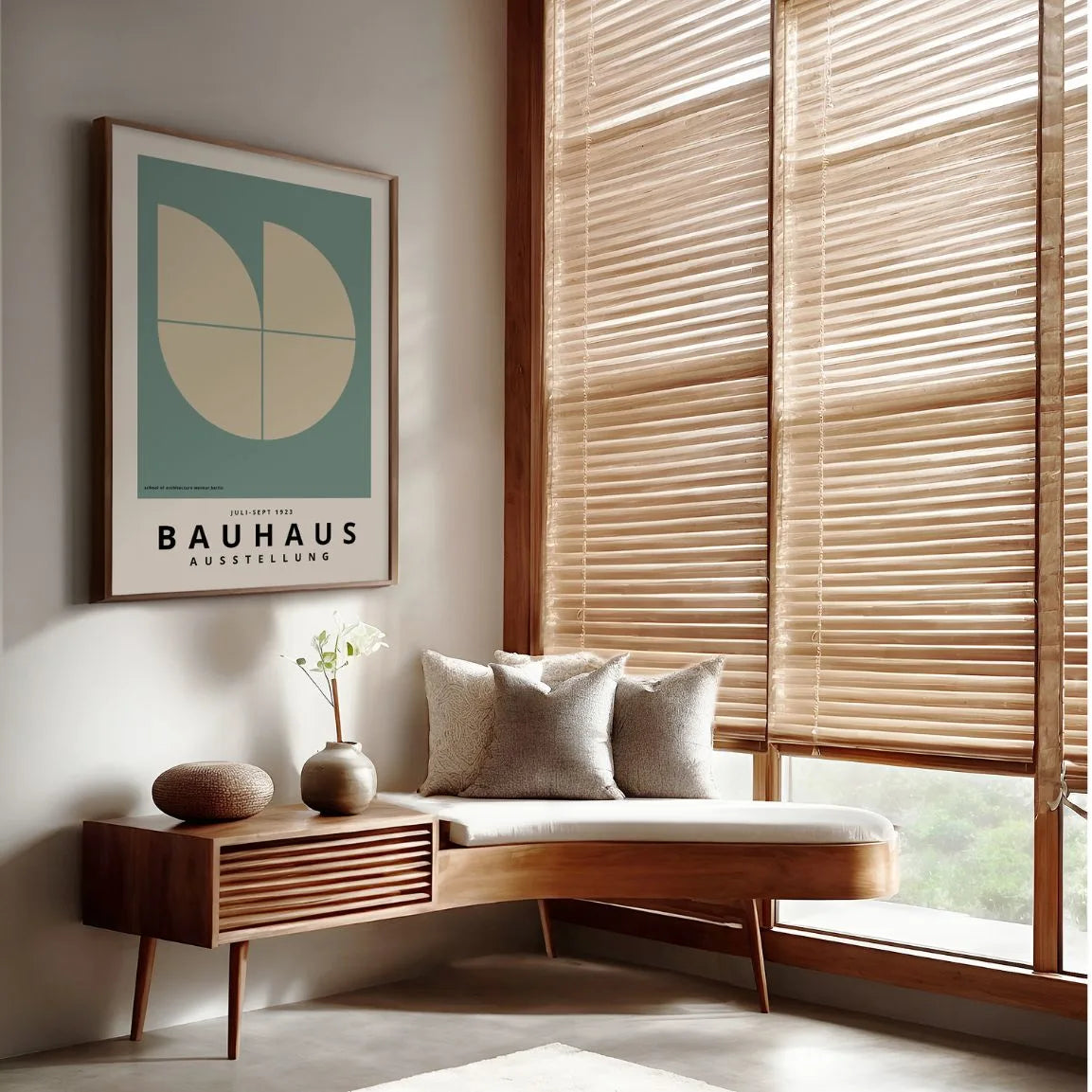 Bauhaus Lichtgroen Poster