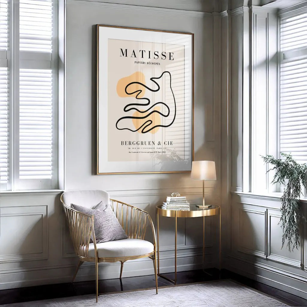 Matisse Organische Lijn Poster