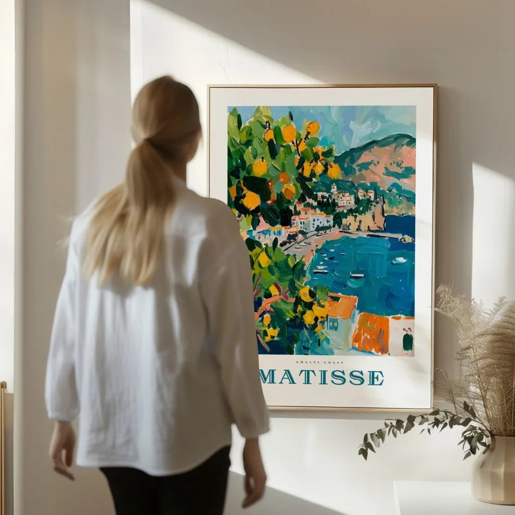 Matisse Amalfi Zeeblauw Poster