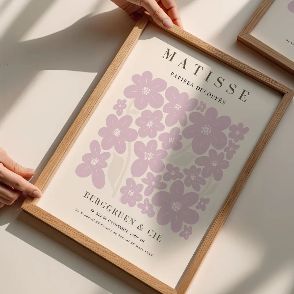 Matisse Lila Rust Poster