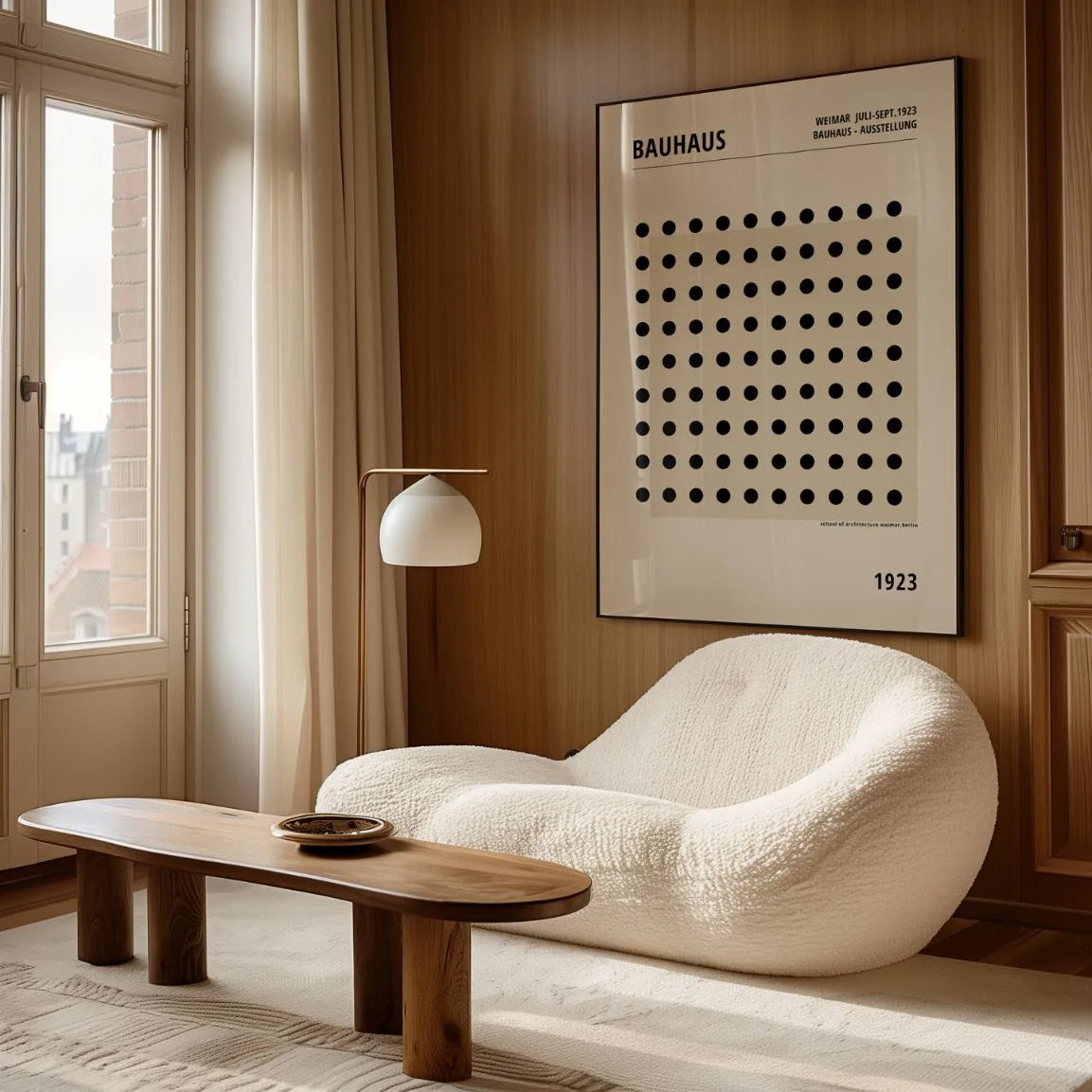 Bauhaus Evenwichtspunten Poster