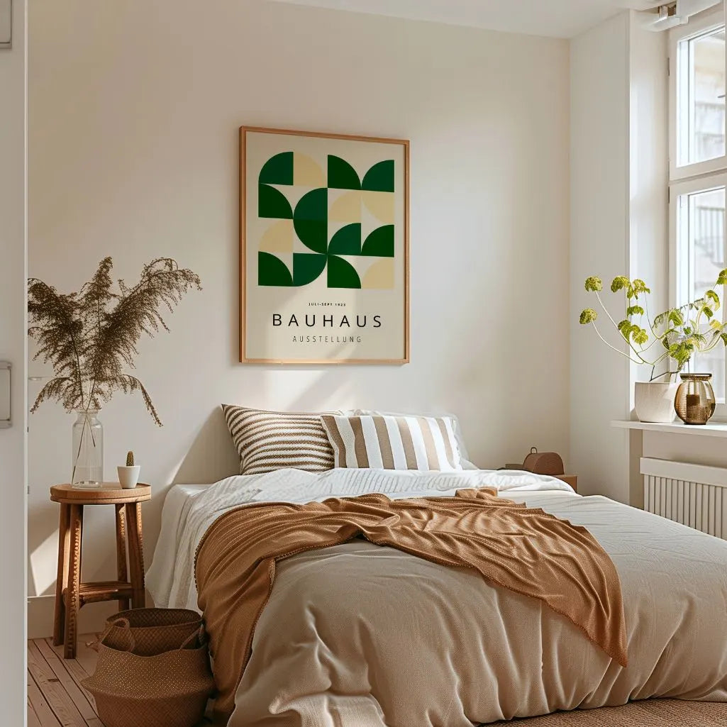 Bauhaus Groen Rust Poster