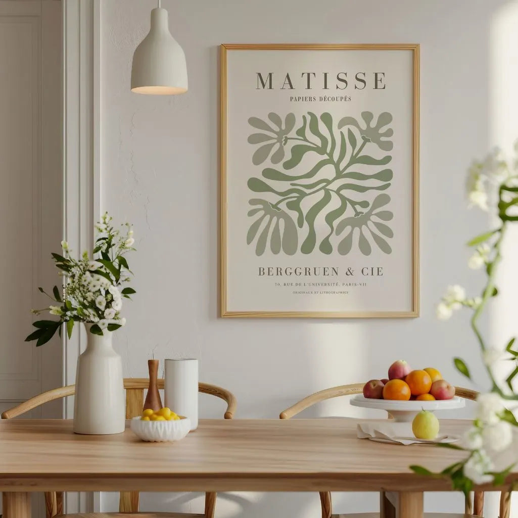 Henri Matisse Groene Symmetrie Poster