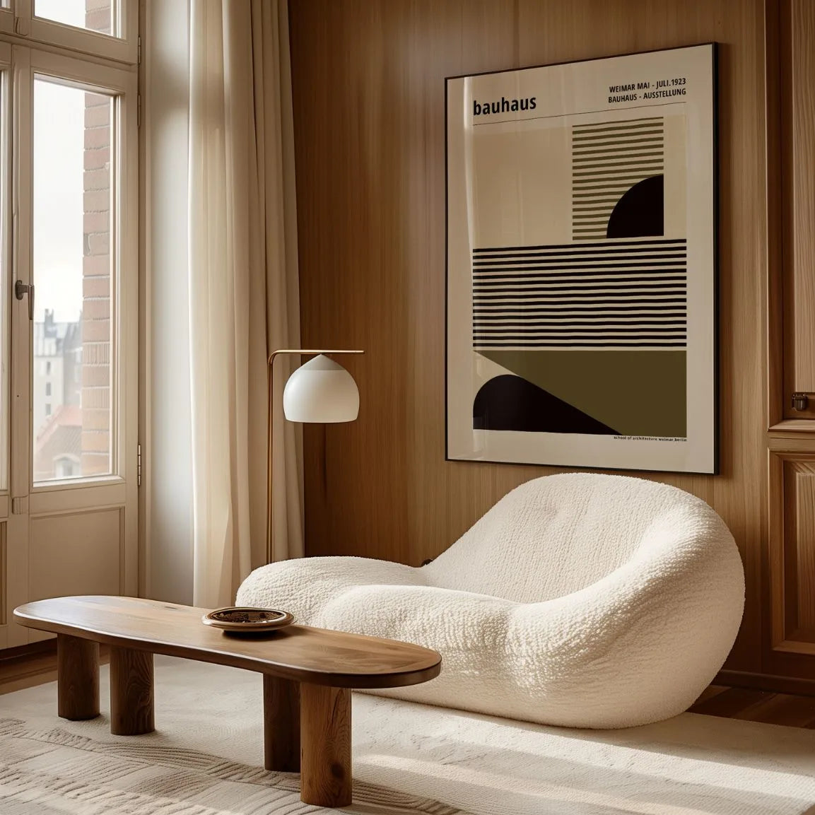 Bauhaus Geometrische Lijnen Poster