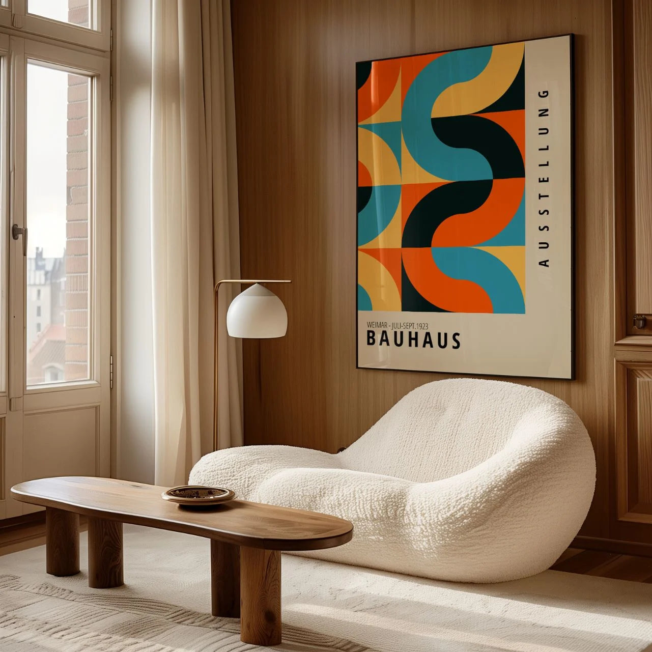 Bauhaus Golvende Energie Poster