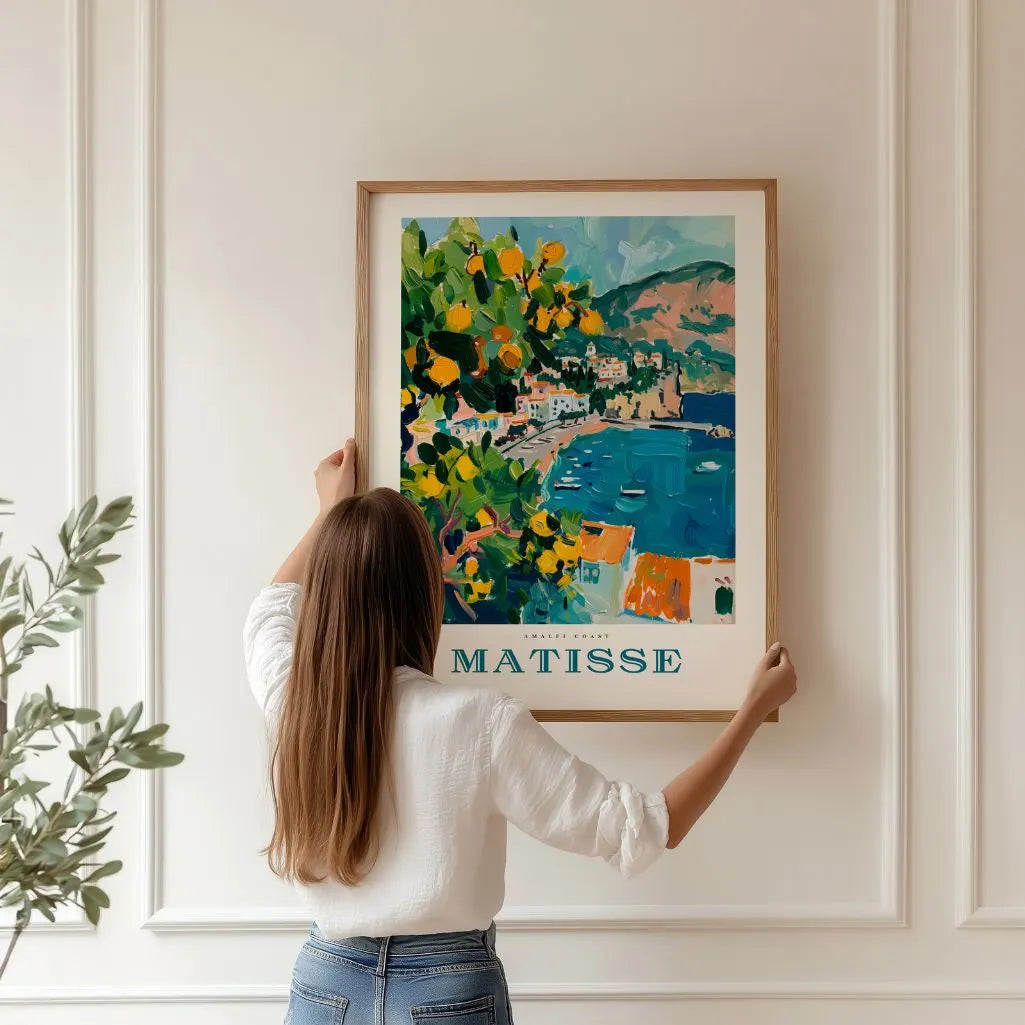 Matisse Amalfi Zeeblauw Poster