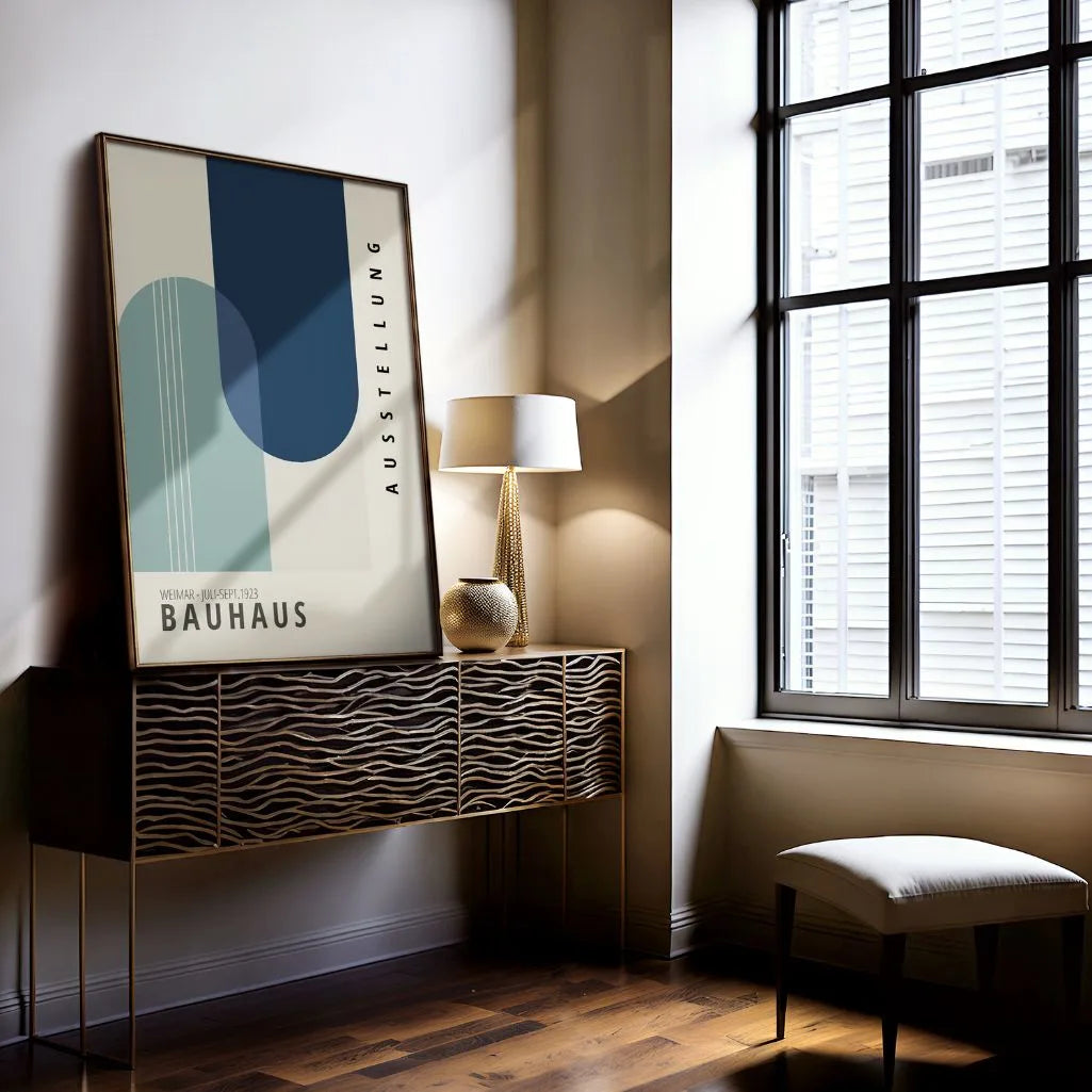 Bauhaus Modern Form Poster