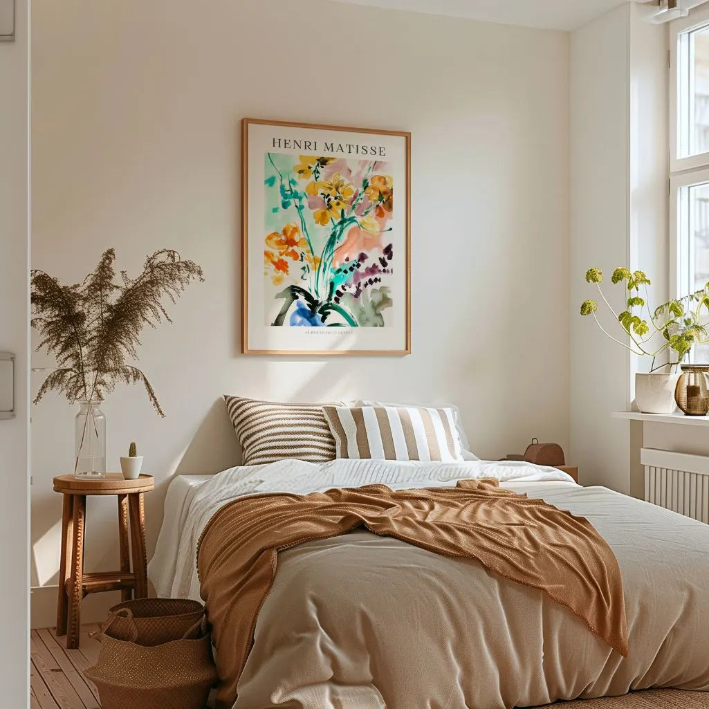Matisse Aquarel Boeket Poster
