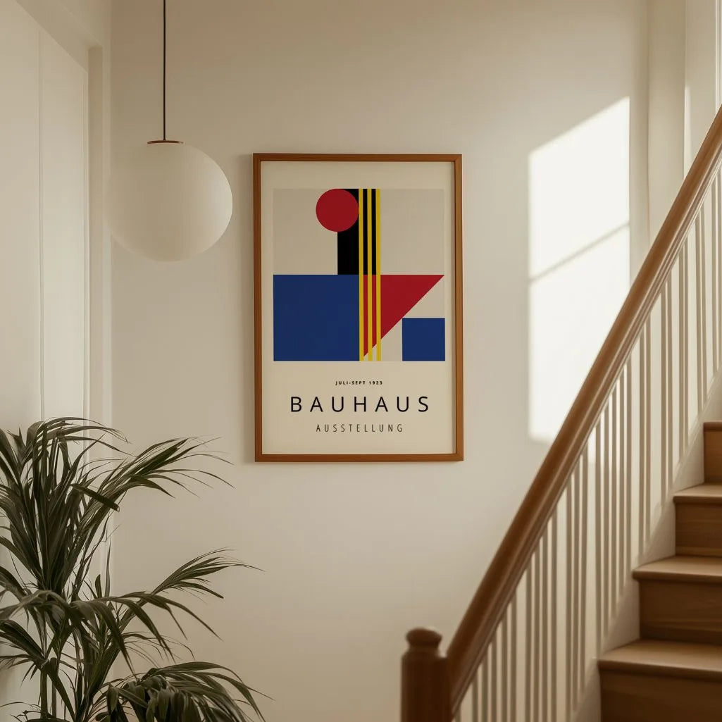 Bauhaus Kleurcontrast Poster