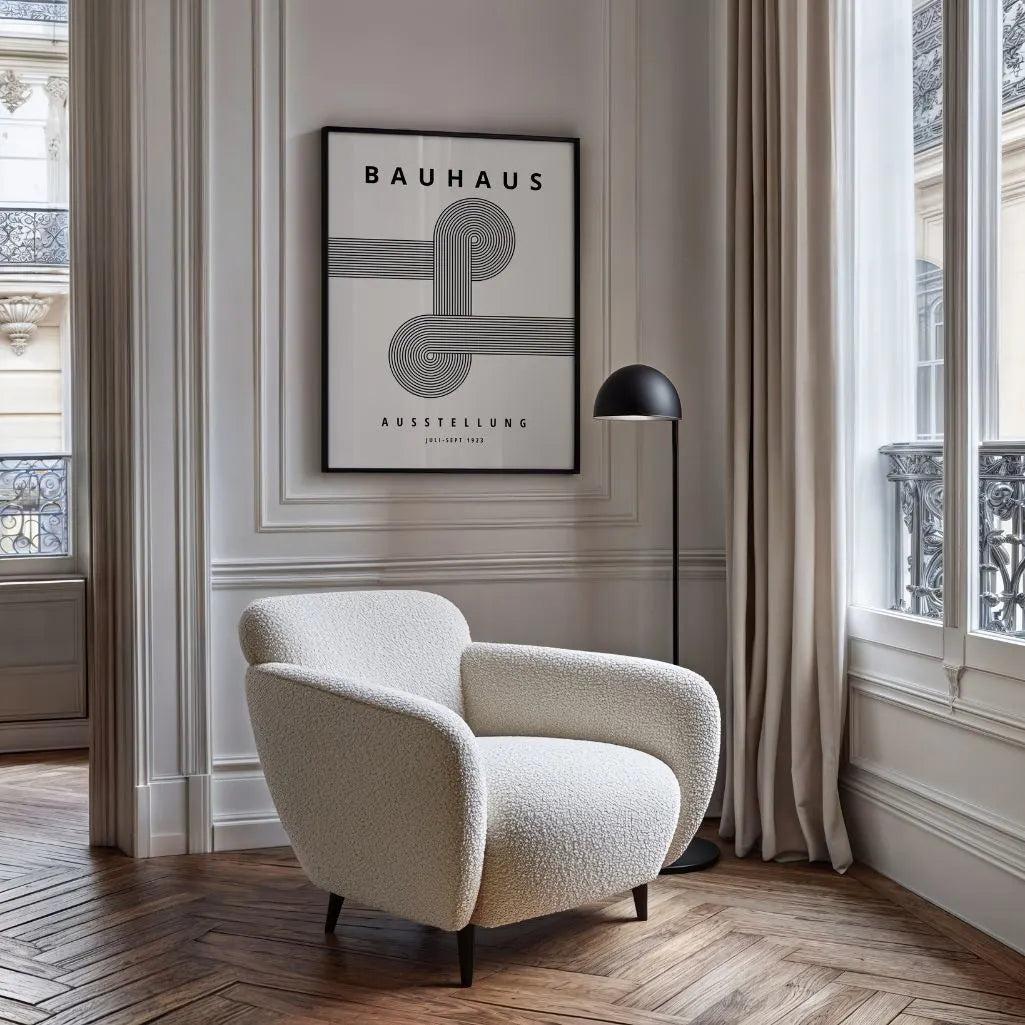 Bauhaus Lijnenbalans Poster