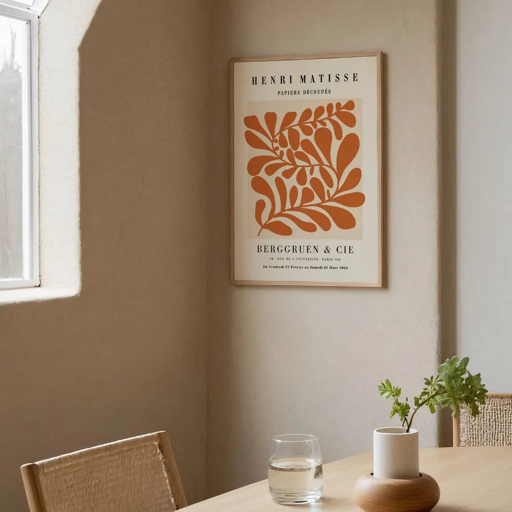 Matisse Terracotta Harmonie Poster