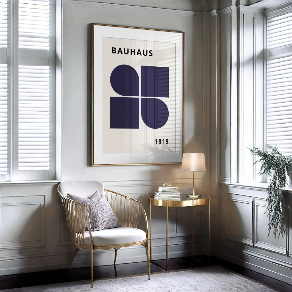 Bauhaus 1919 Klassiek Poster