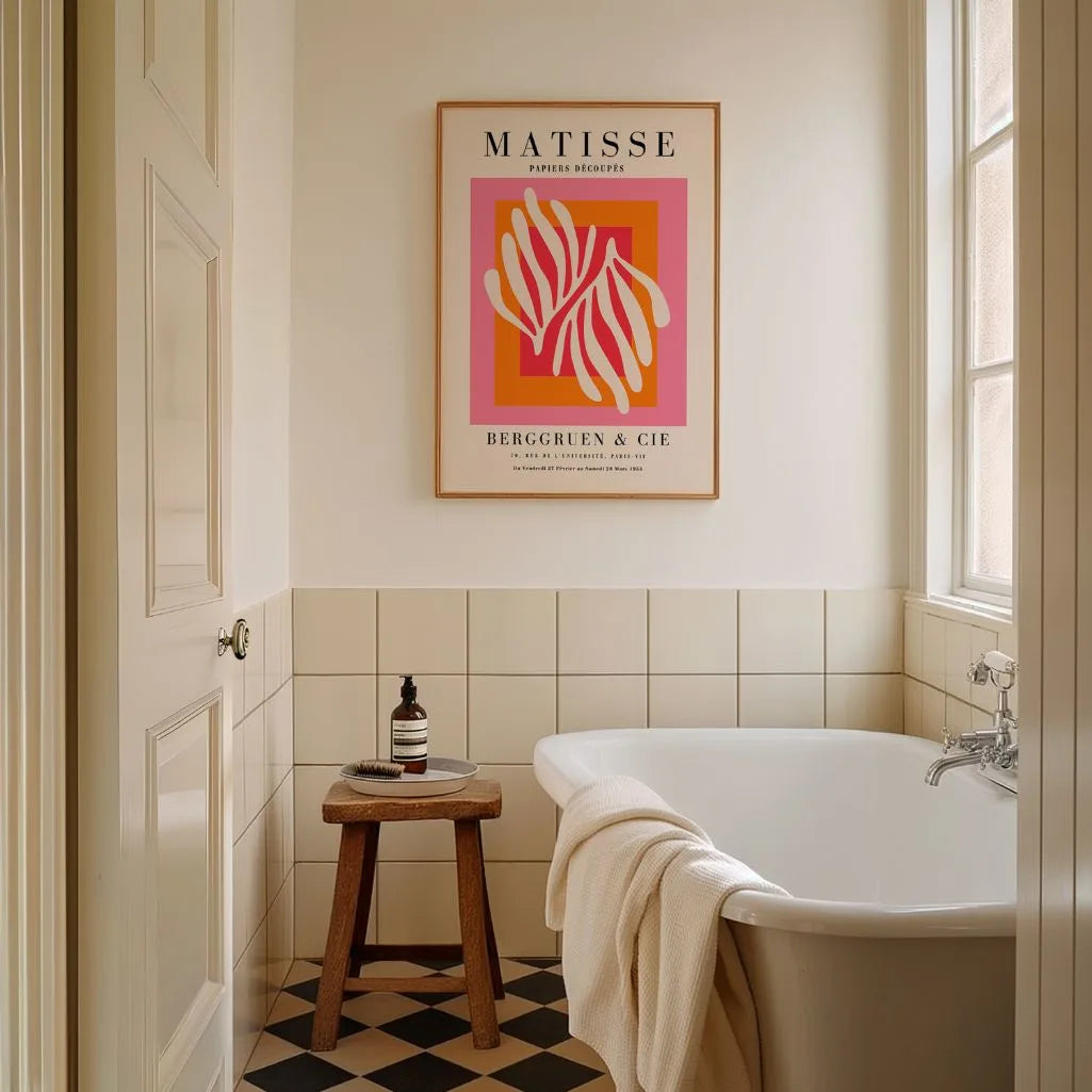 Matisse Koraal Warm Poster