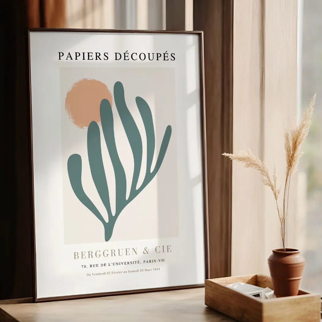 Matisse Groene Tak Zon Poster