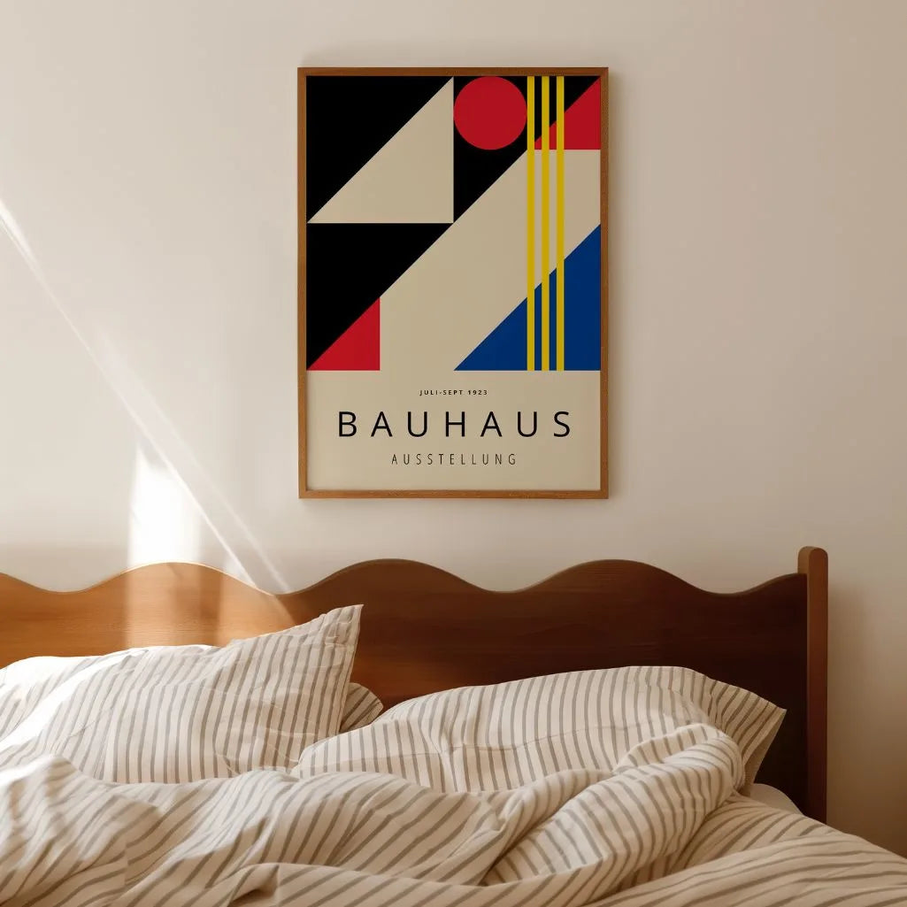 Bauhaus Primaire Kleuren Poster