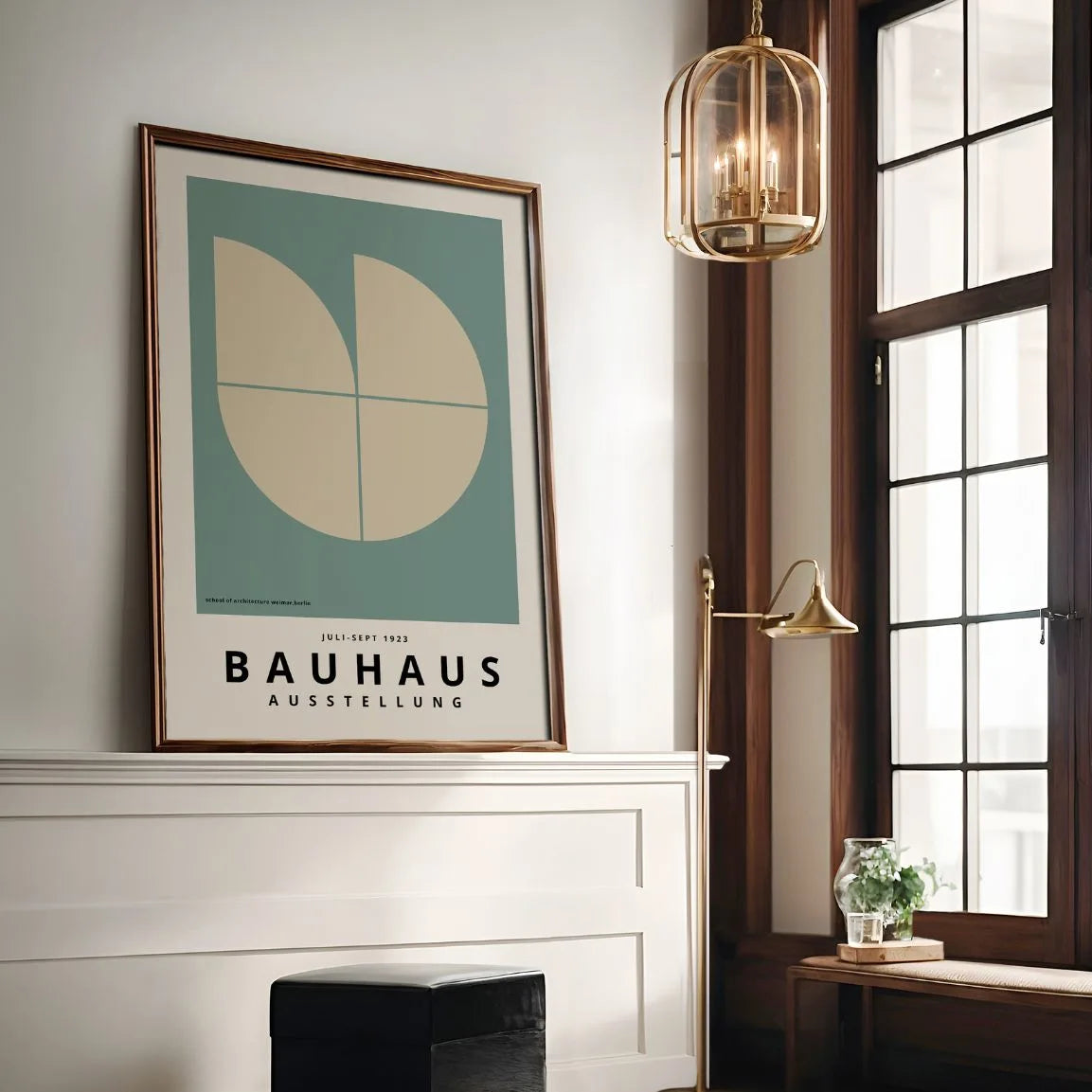 Bauhaus Lichtgroen Poster