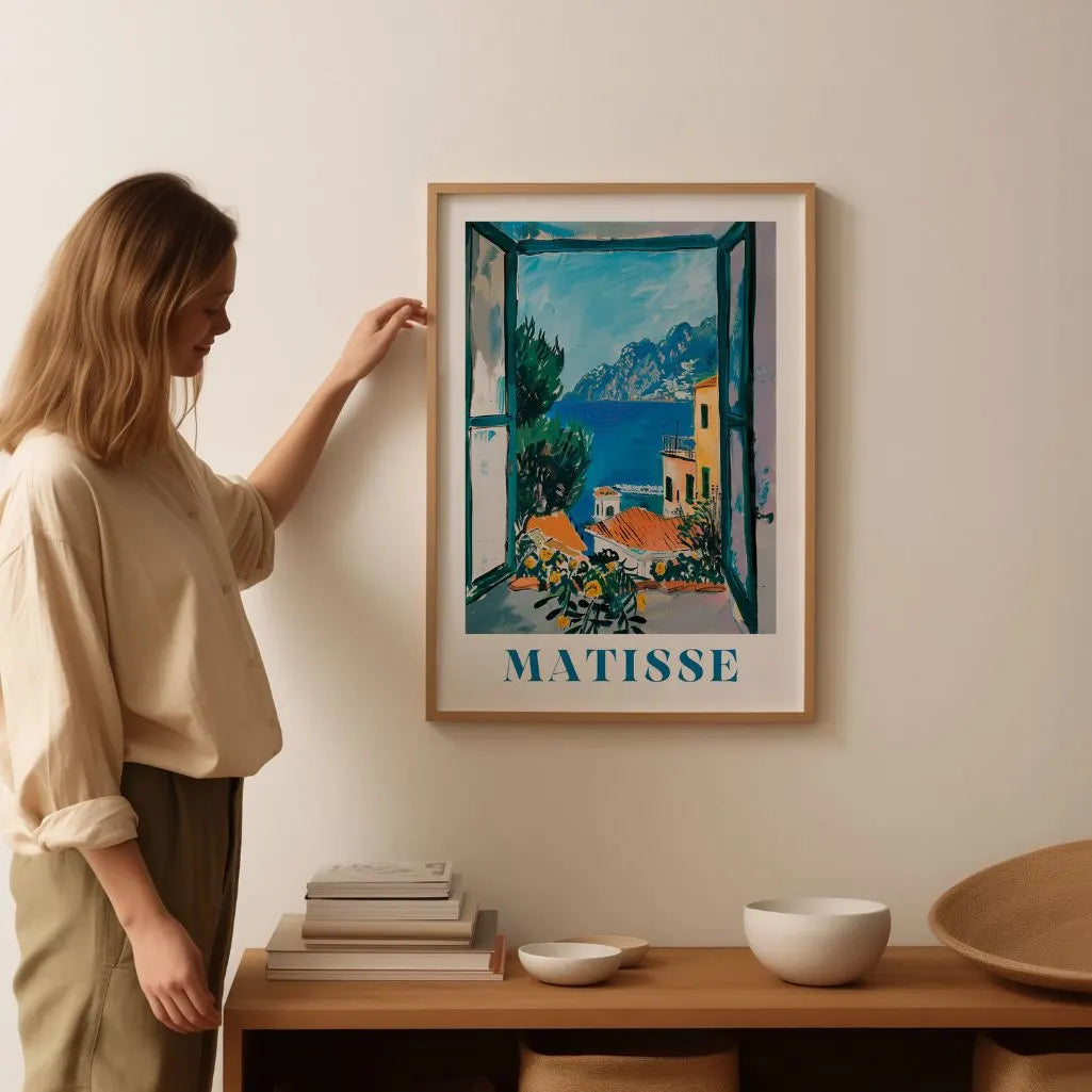 Matisse Amalfi Raam Poster