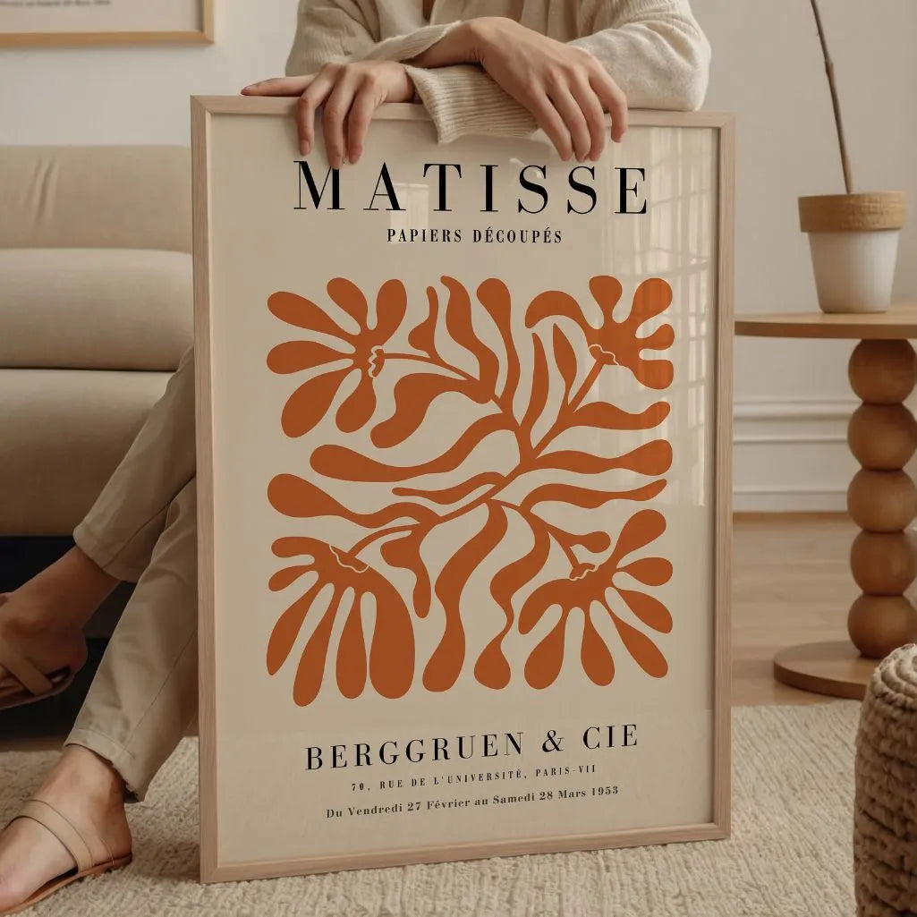 Matisse Terracotta Botanisch Poster