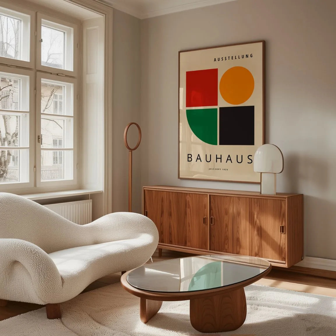 Bauhaus Groen Harmonie Poster