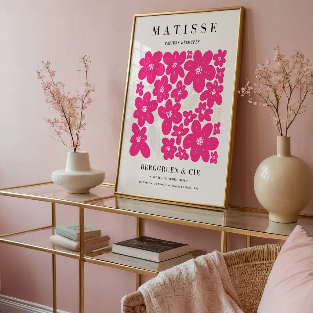 Henri Matisse Vrolijke Bloemen Poster