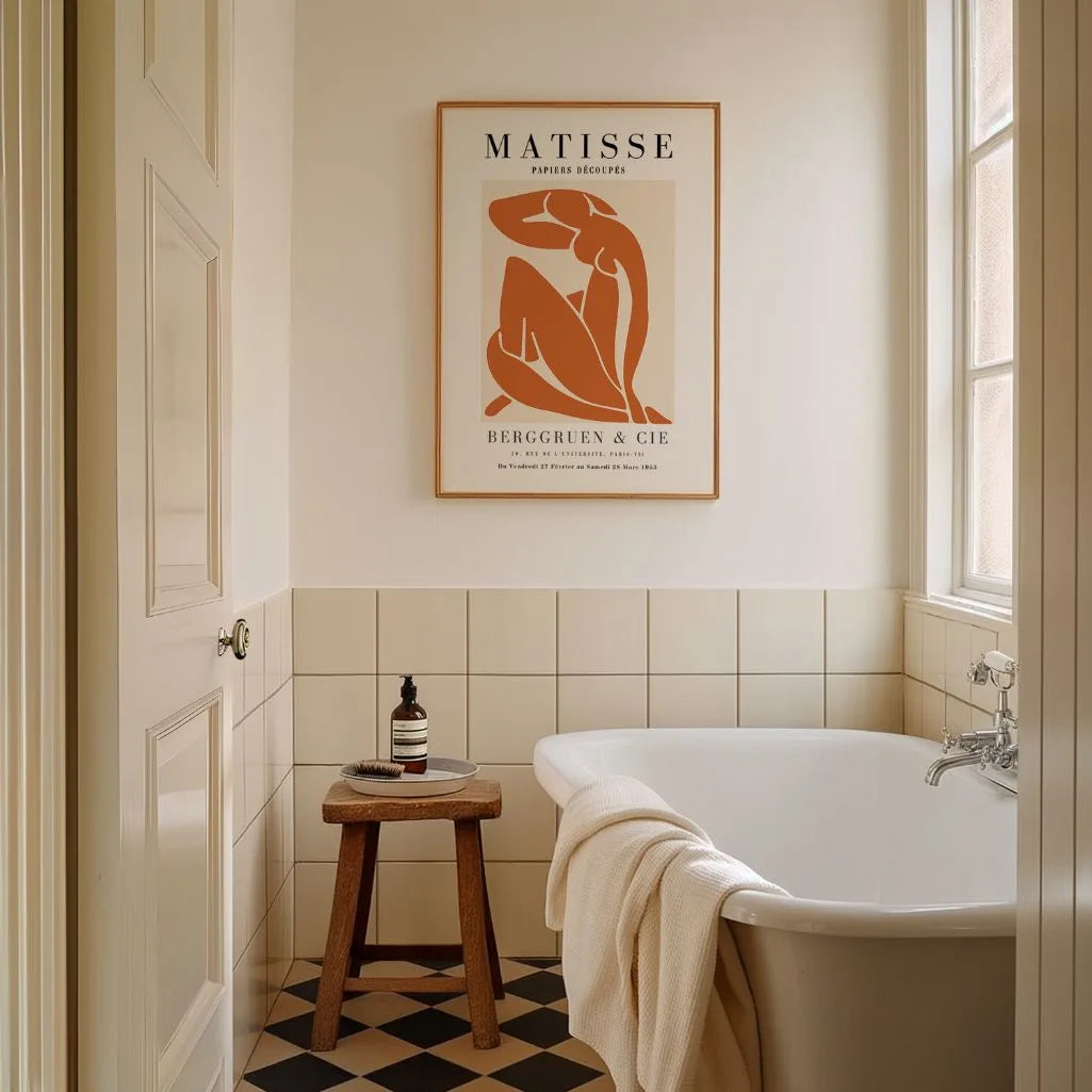Matisse Terracotta Warmte Poster